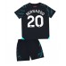 Maillot de foot Manchester City Bernardo Silva #20 Troisième vêtements enfant 2023-24 Manches Courtes (+ pantalon court)